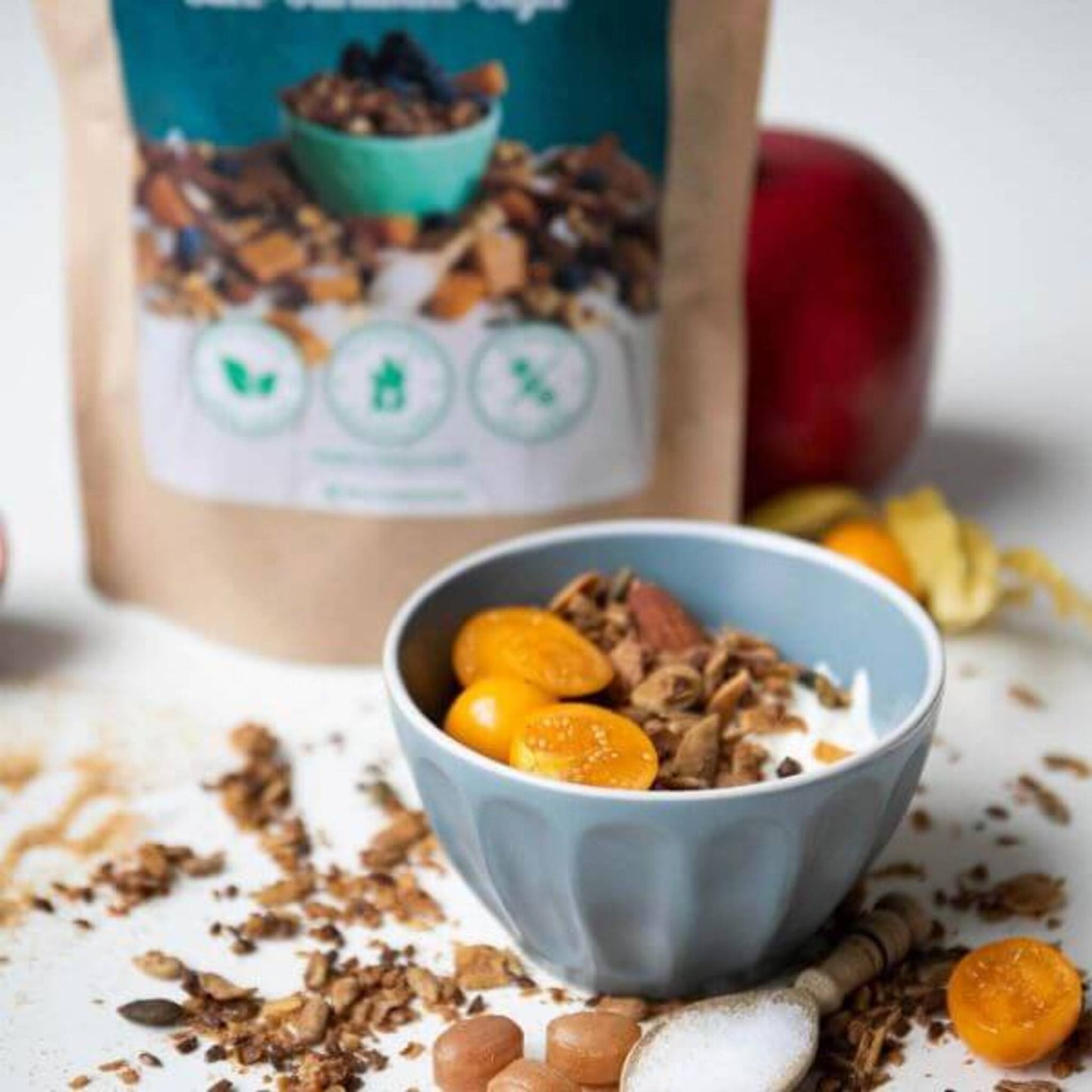 Simply Keto, Salted Caramel Crunchy Granola 500g