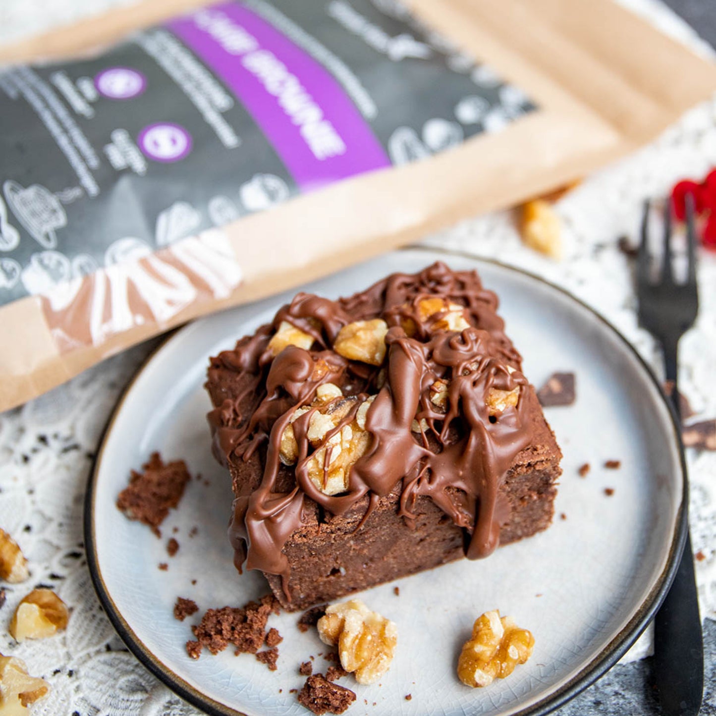 Simply Keto, Brownie Baking Mix 360g