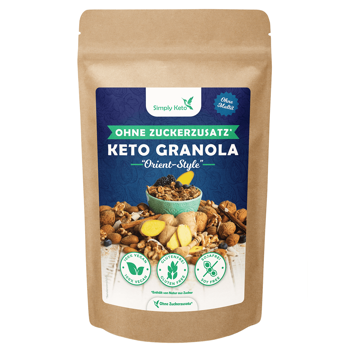 Simply Keto, "Orient-Style" müsli 250g