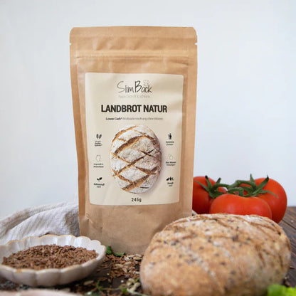 SlimBack, Baking Mix "Landbrot" 245g