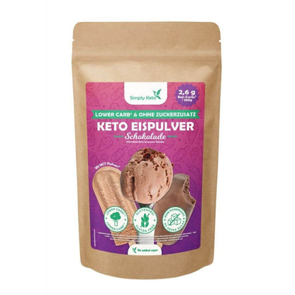 Simply Keto, šokolaadijäätise pulber 100 g