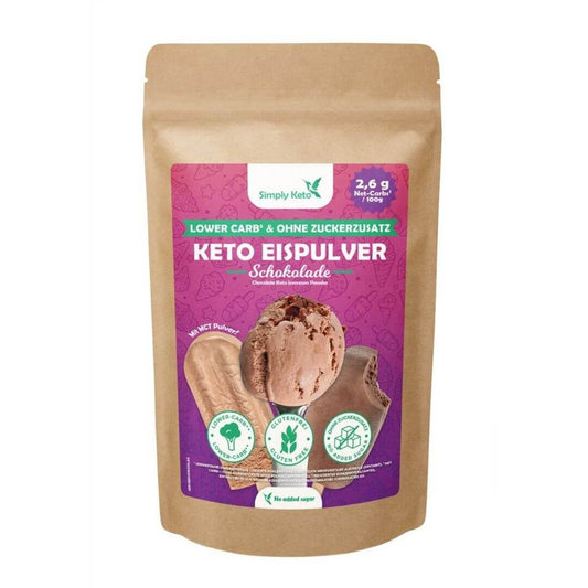 Simply Keto, šokolaadijäätise pulber 100 g